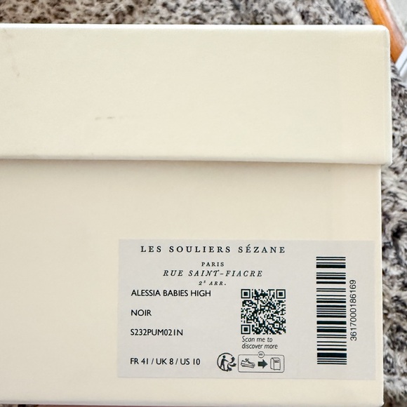 Sezane Alessia Black Platform Mary Jane Heels - Picture 16 of 16